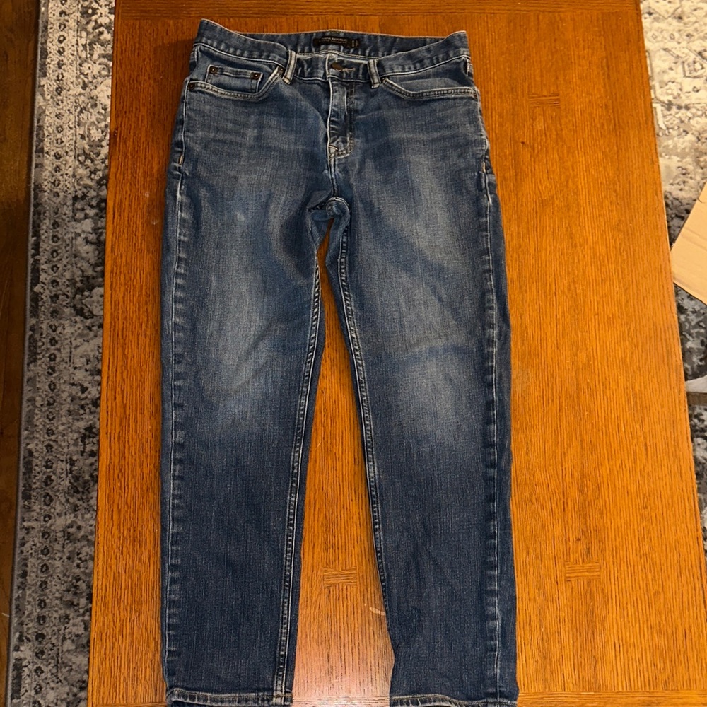 Banana Republic Men's Slim Fit Blue Jeans
